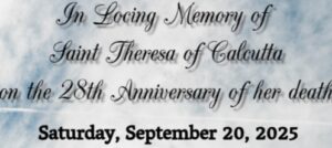 Saint Theresa Mass